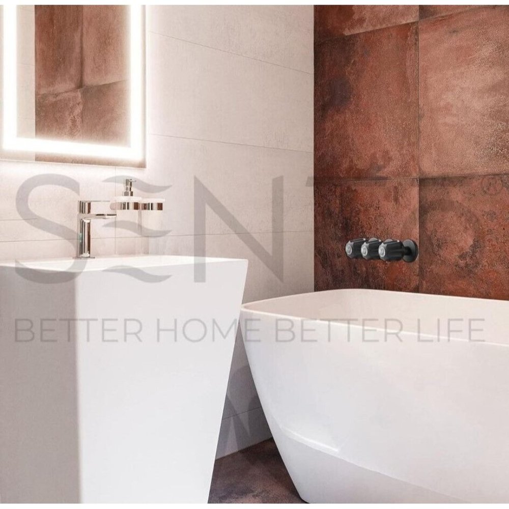 SENTO Bathtub and Shower 3 Handle Tub Trim Set For Price Oil Rubbed Bronze